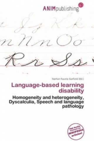 Knjiga Language-Based Learning Disability 