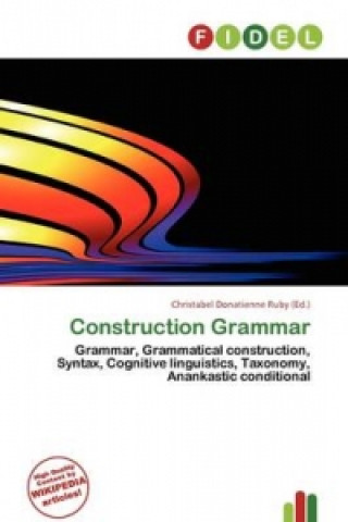 Knjiga Construction Grammar 