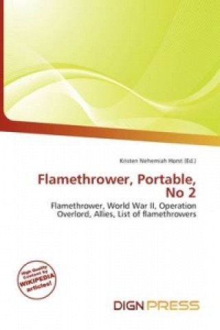 Kniha Flamethrower, Portable, No 2 