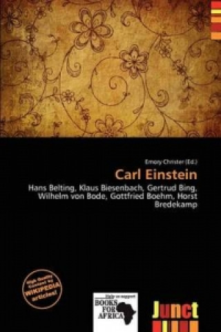 Knjiga Carl Einstein 