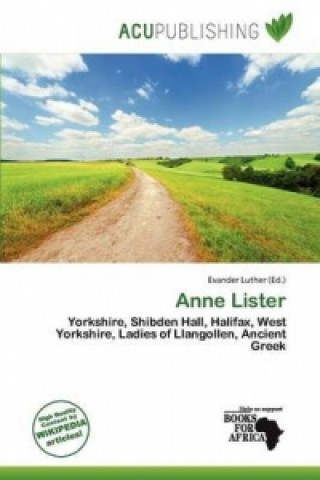 Carte Anne Lister 