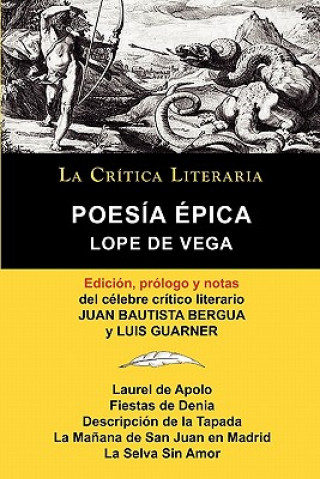 Libro Lope de Vega Juan Bautista Bergua