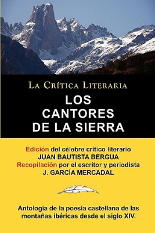 Книга Cantores de la Sierra Juan Bautista Bergua