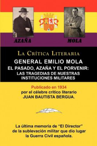 Kniha General Emilio Mola General Emilio Mola Vidal