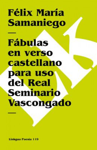 Buch Fabulas en verso Felix Maria Samaniego