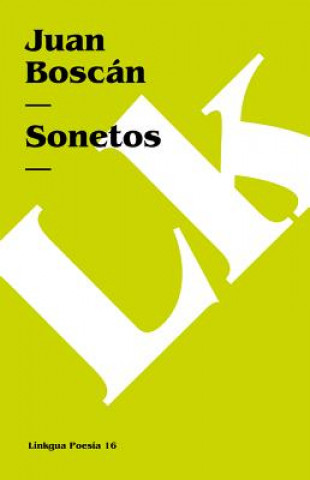 Knjiga Sonetos Juan Boscan