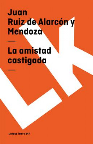 Kniha Amistad Castigada Juan Ruiz De Alarcn y Mendoza