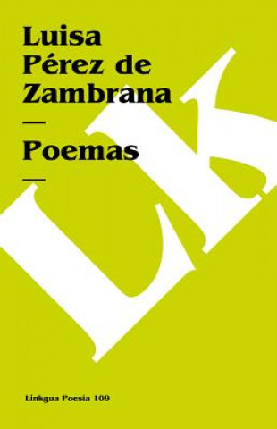 Book Poemas Luisa Perez De Zambrana