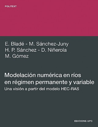 Carte Modelacin Numrica En Ros En Rgimen Permanente y Variable. Marti Sanchez Juny