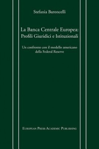 Kniha Banca Centrale Europea Stefania Baroncelli