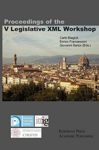 Knjiga Proceedings of the V Legislative XML Workshop Carlo Biagioli
