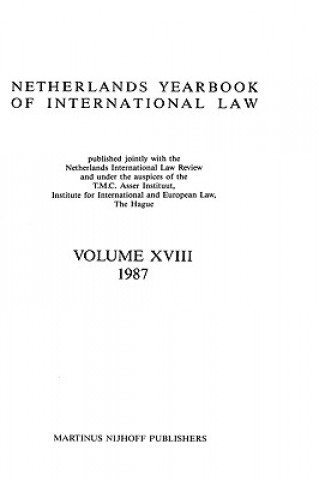 Carte Netherlands Yearbook Of International Law, 1987 T.M.C.Asser Instituut