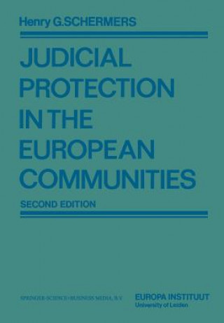 Könyv Judicial Protection in the European Communities Henry G. Schermers