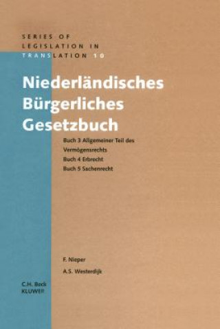 Carte Niederlandisches Burgerliches Gesetzbuch Buch 3 Allgemeiner Teil des Franz Nieper