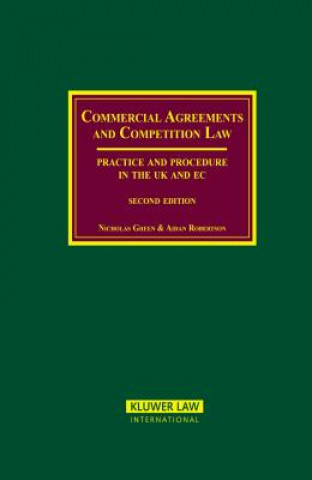 Kniha Commercial Agreements and Competition Law Aidan Robertson