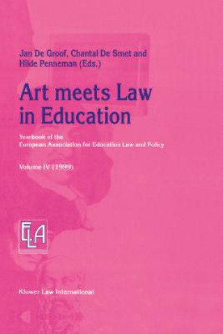 Könyv Art meets Law in Education Jan De Groof