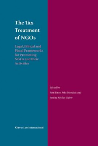 Книга Tax Treatment of NGOs Paul Bater