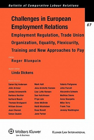 Könyv Challenges of European Employment Relations Roger Blanpain