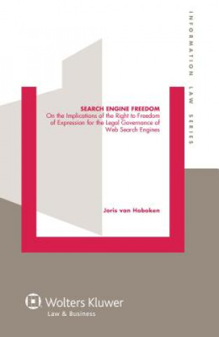 Könyv Search Engine Freedom Joris Van Hoboken
