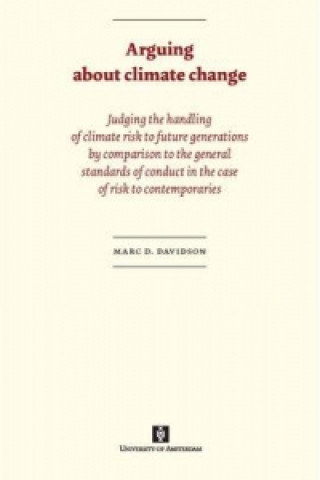 Buch Arguing about climate change Marc David Davidson