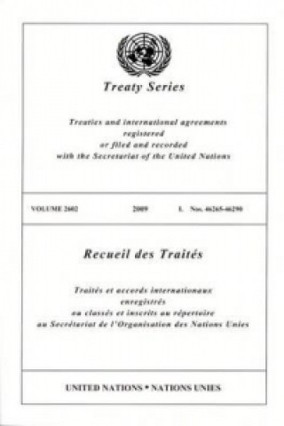 Książka Treaty Series 2602 United Nations