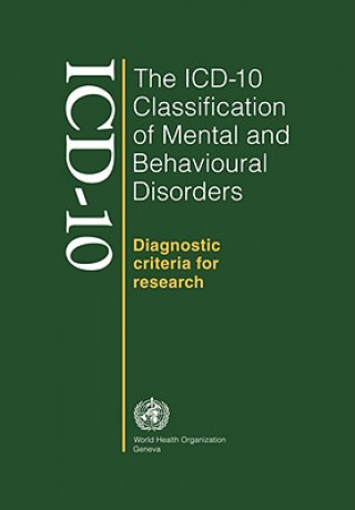 Kniha ICD-10 classification of mental and behavioural disorders World Health Organization