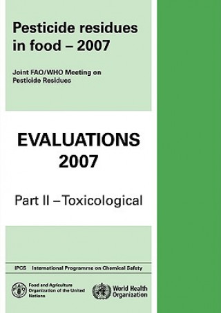 Könyv Pesticide Residues in Food World Health Organization
