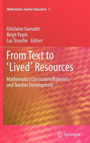 Carte From Text to 'Lived' Resources Ghislaine Gueudet
