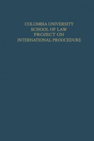 Knjiga Civil Procedure in France Columbia University