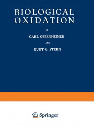 Knjiga Biological Oxidation Kurt Gunter Stern
