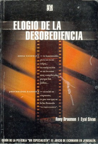 Kniha Elogio de la Desobediencia Eyal Sivan