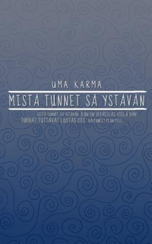 Libro Mista tunnet sa ystavan Uma Karma