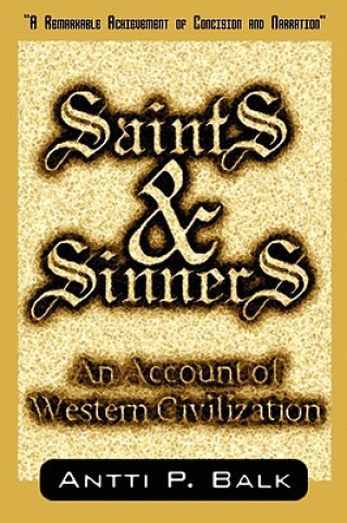 Boek Saints & Sinners Antti P. Balk