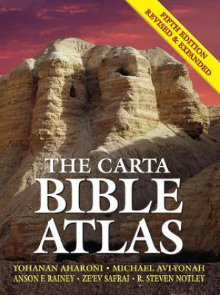 Kniha Carta Bible Atlas Yohanan Aharoni