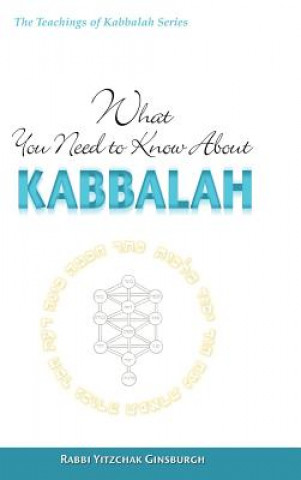 Carte What You Need to Know About Kabbalah Rabbi Yitzchak Ginsburgh