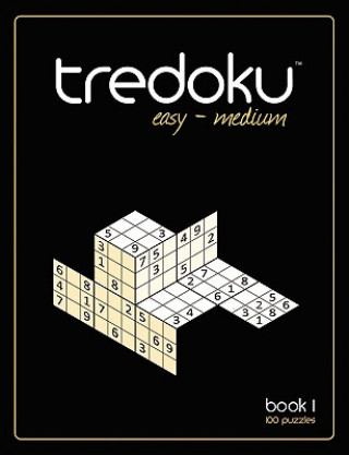 Książka Tredoku - Easy-Medium 1 Mindome Games