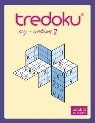 Könyv Tredoku - Easy-Medium 2 Mindome Games