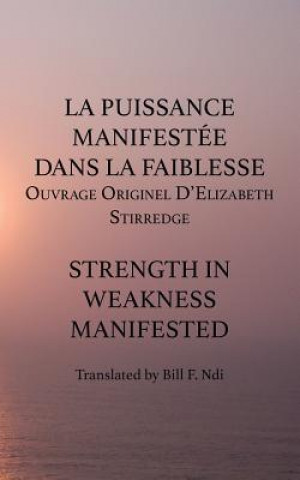 Kniha Puissance Manifestee Dans La Faiblesse Bill F Ndi
