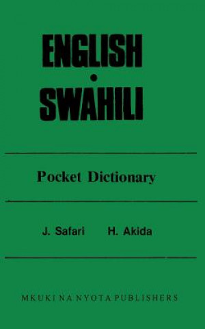 Carte English-Swahili Pocket Dictionary Hamis Akida