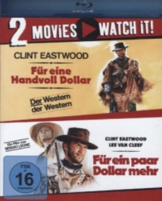 Filmek Für eine Handvoll Dollar / Für ein paar Dollar mehr, 2 Blu-rays Sergio Leone