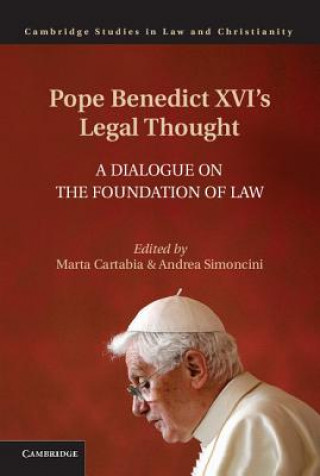 Buch Pope Benedict XVI's Legal Thought Marta Cartabia