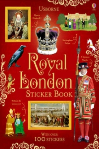 Knjiga Royal London Sticker Book Struan Reid