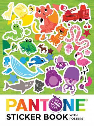 Kniha Pantone: Sticker Book with Posters Pantone LLC
