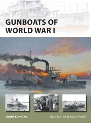 Kniha Gunboats of World War I Angus Konstam