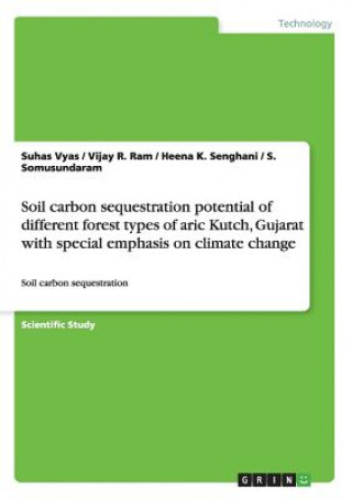 Kniha Soil carbon sequestration potential of different forest types of aric Kutch, Gujarat with special emphasis on climate change Vijay R Ram