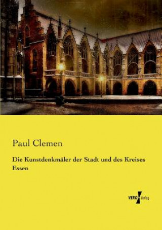Carte Kunstdenkmaler der Stadt und des Kreises Essen Paul Clemen