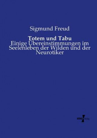 Książka Totem und Tabu Sigmund Freud