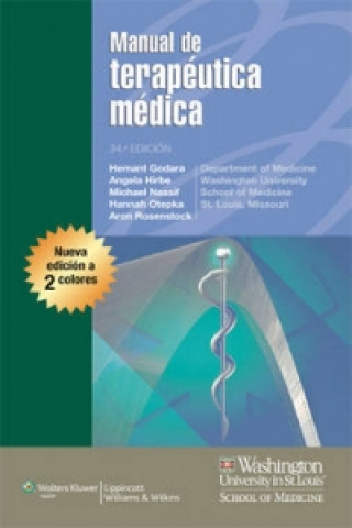 Kniha Manual Washington de terapeutica medica Hemant Godara