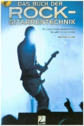 Książka Das Buch der Rockgitarrentechnik, für Gitarre 