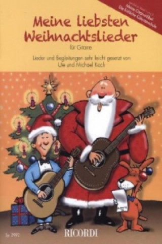 Tiskovina Meine liebsten Weihnachtslieder für Gitarre Ute Koch